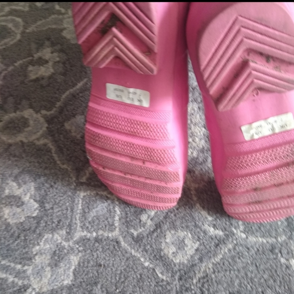 Hunter rain boots pink size 7 - Picture 8 of 10